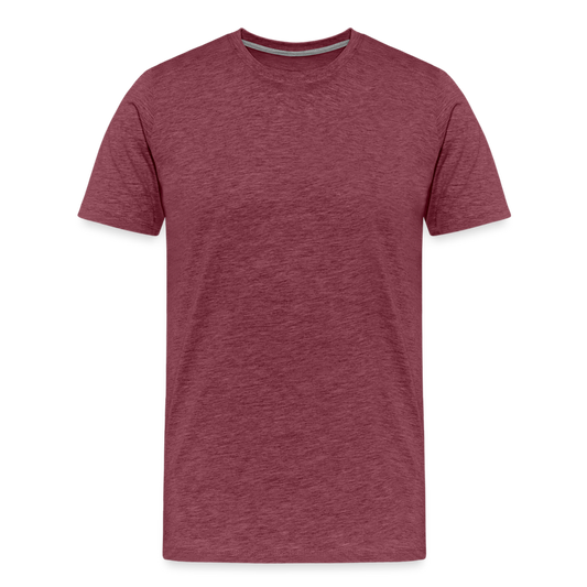 Men’s Premium T-Shirt - heather burgundy