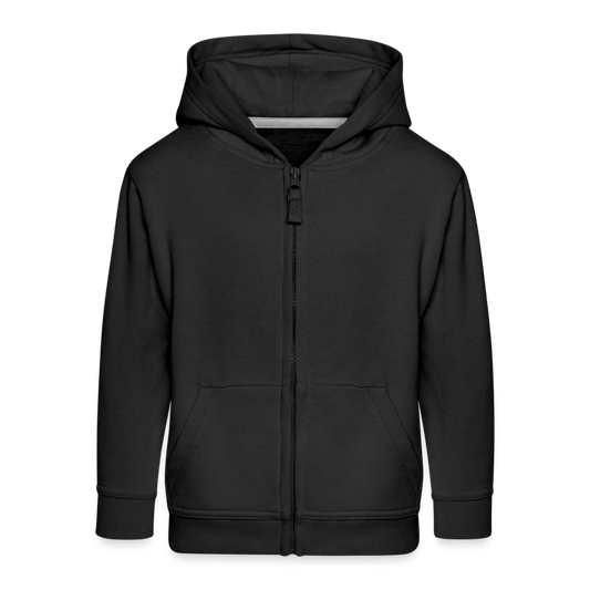 Kids' Premium Zip Hoodie - black