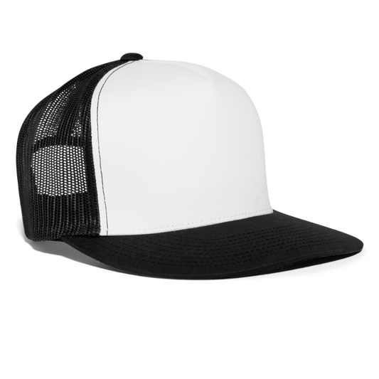 Trucker Cap - white/black