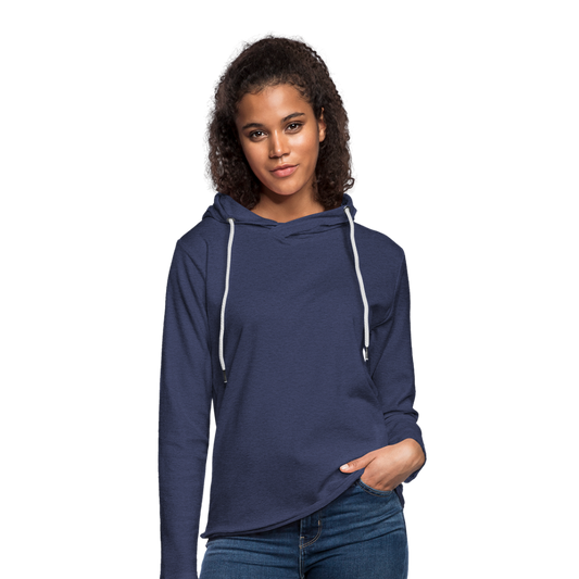 Light Unisex Sweatshirt Hoodie - heather navy