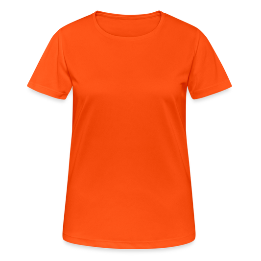 Women’s Breathable T-Shirt - neon orange