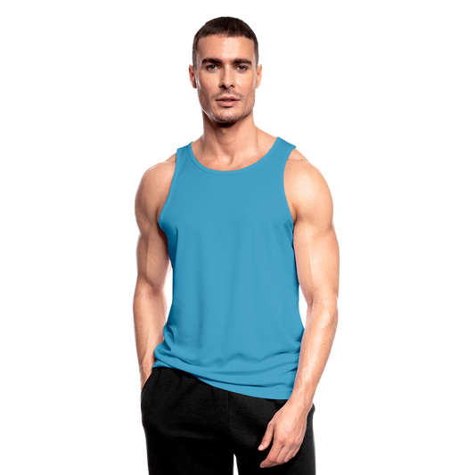 Men’s Breathable Tank Top - sapphire blue