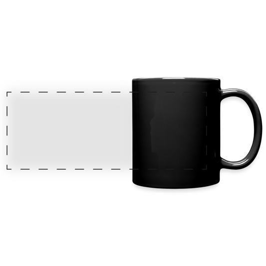 Full Color Panoramic Mug - black